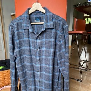 Prana Large Plaid Men’s Long-sleeved shirt